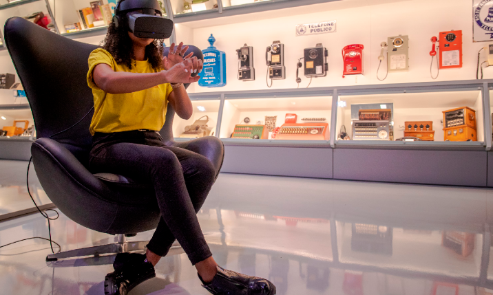 Experiência em realidade virtual: na dobra do tempo!